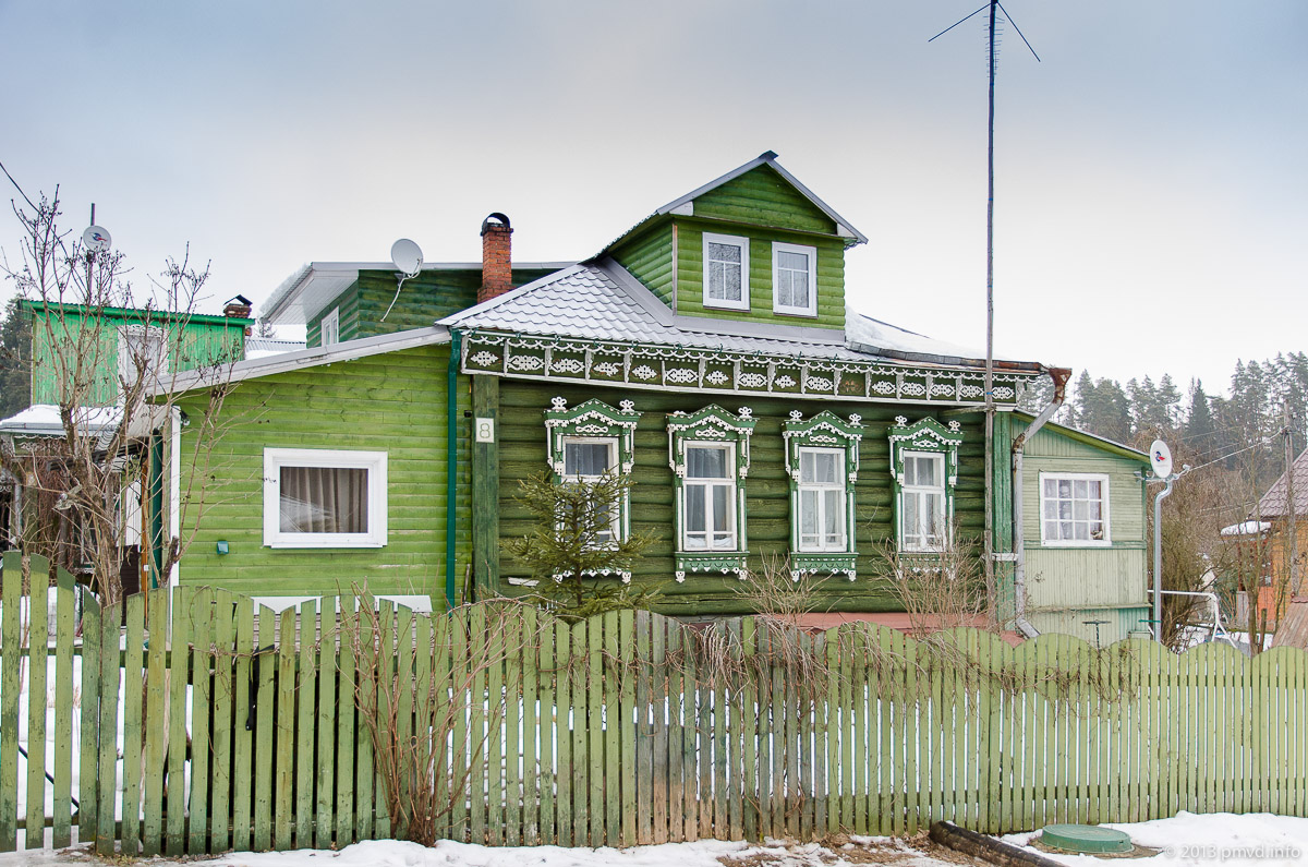Дореволюционный деревенский дом в Дютьково