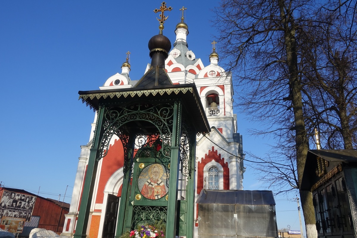 Церковь Казанской иконы Божией Матери в Глебово