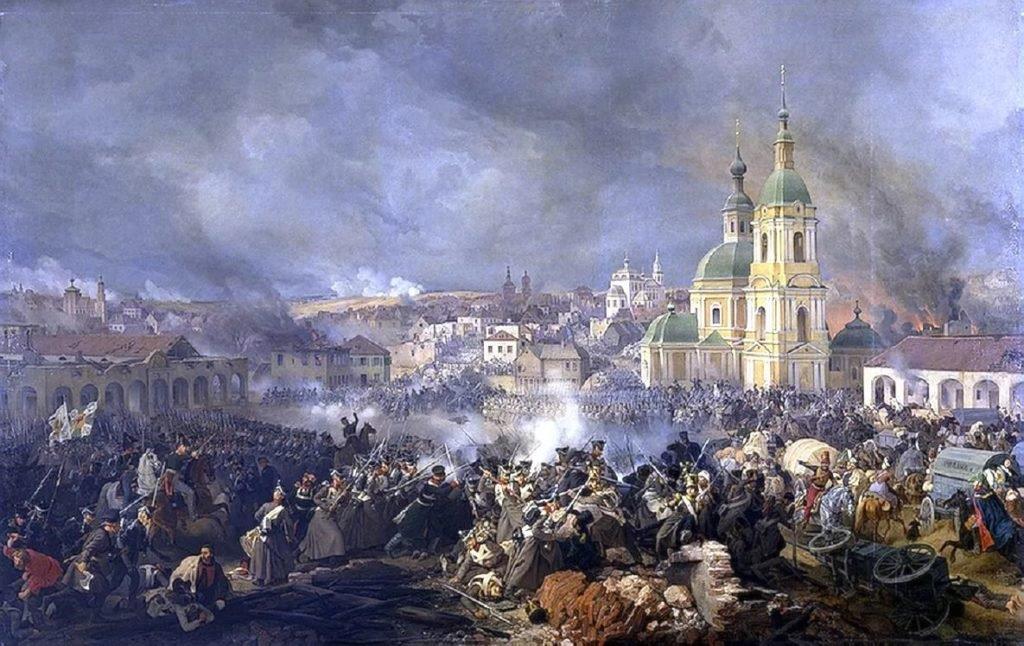 Сражение под Малоярославцем в 1812 году