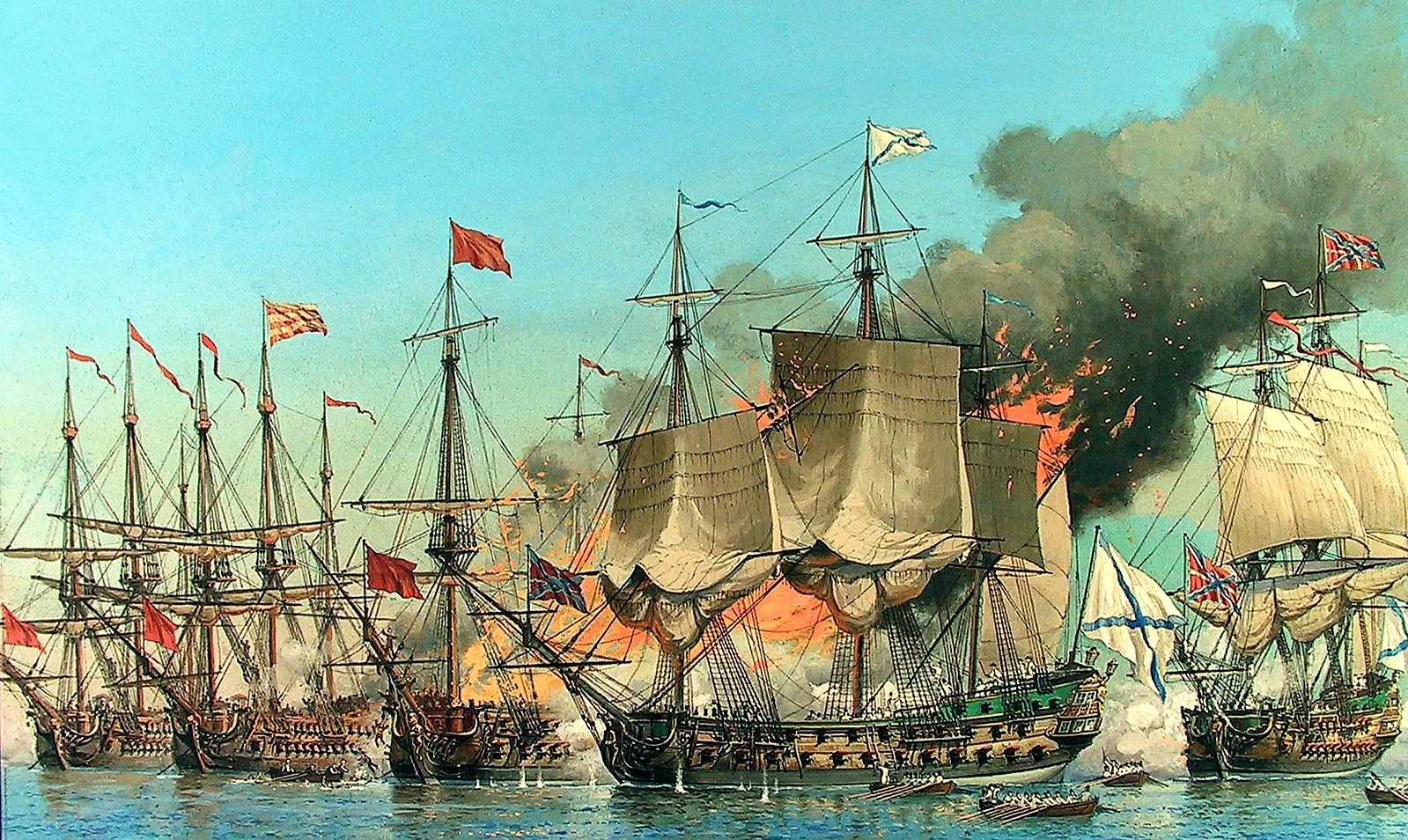 Чесменское морское сражение