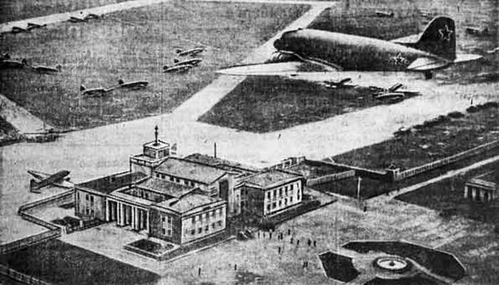 Аэропорт Внуково в 1941 году