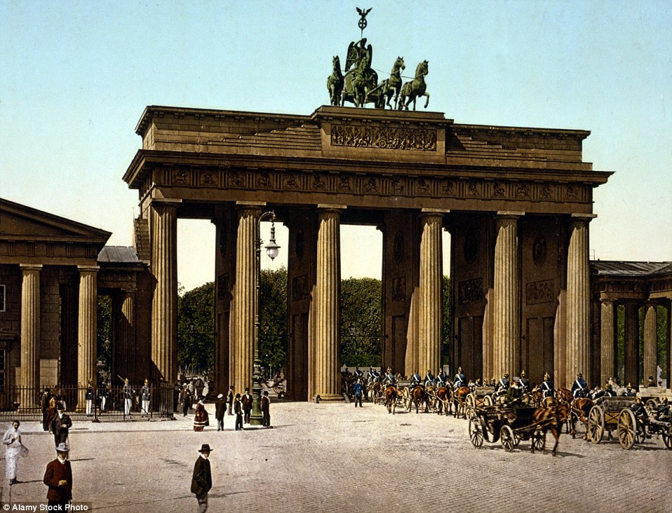 Бранденбургские ворота в 19-м веке