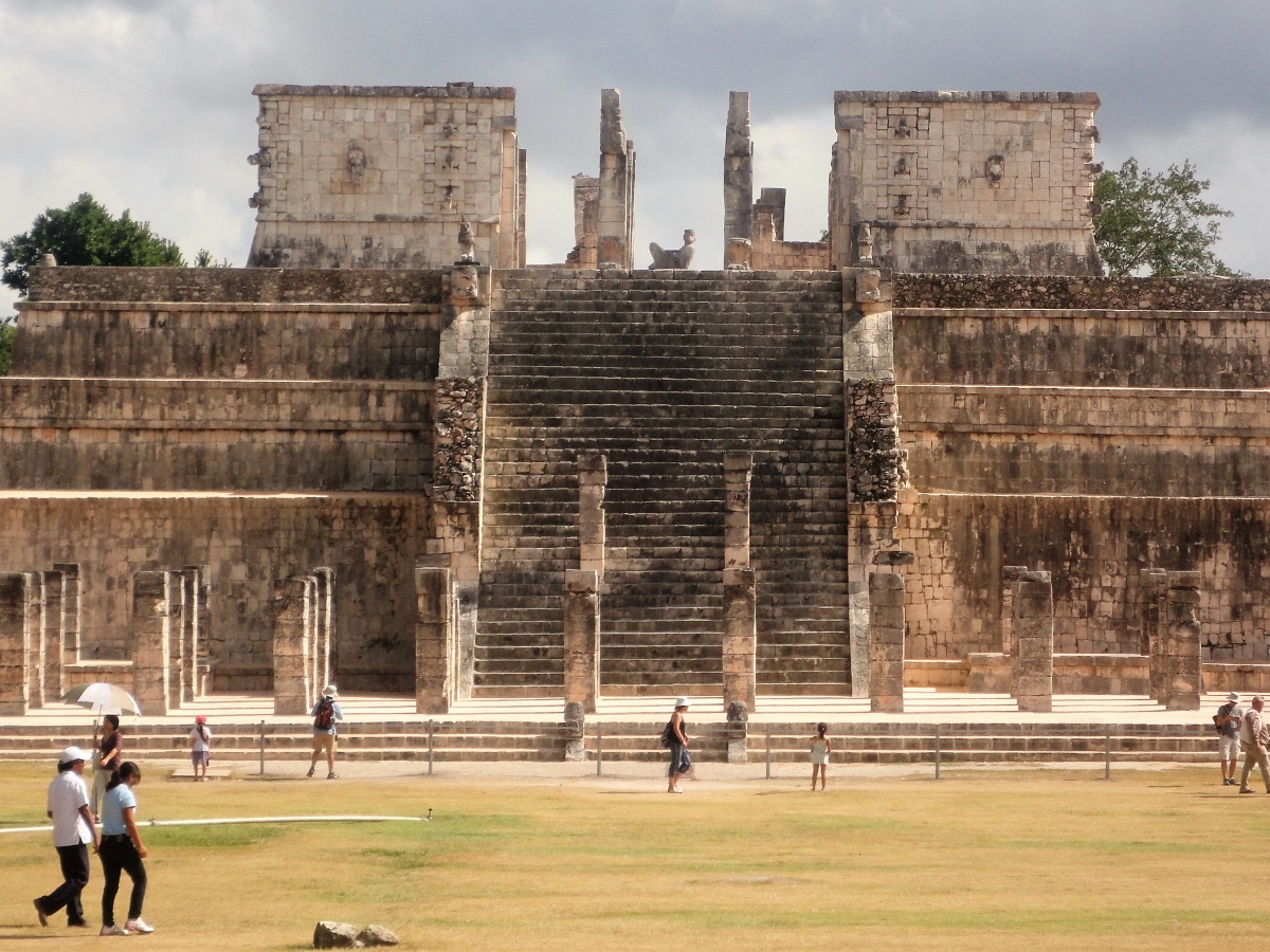 Древний храм Майя