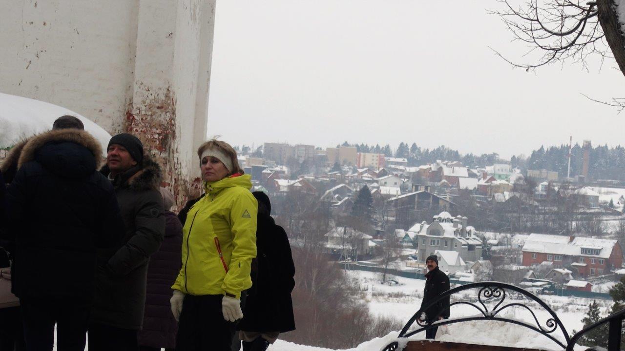 Вид на Верхний посад со стороны Саввино-Сторожевского монастыря