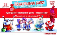 Новогодняя битва Дедов Морозов и Снегурочек