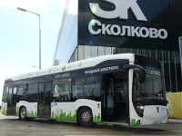 Обновленный электробус КАМАЗ-6282 в Одинцовском районе