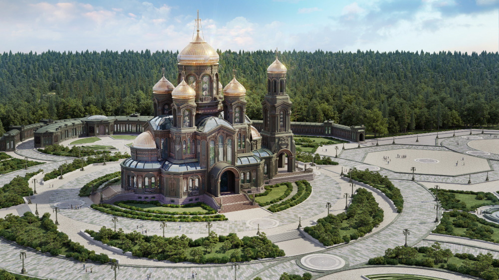 Главный Храм в парке Патриот